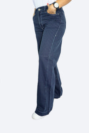 Jean Palazzo Azul Rayas