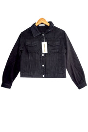 Chaqueta de Jean Negra para Mujer