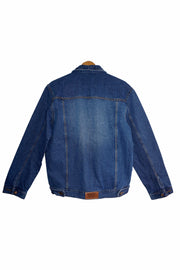 Chaqueta de Jean Azul  con Rotos