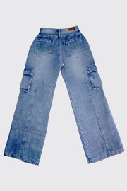 Jean Cargo Azul