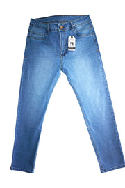 Jean Azul con Desgaste para Hombre